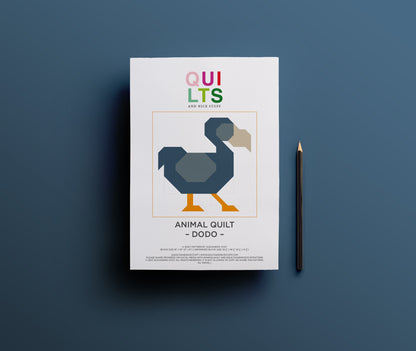 Dodo – PDF Quilt Block Anleitung