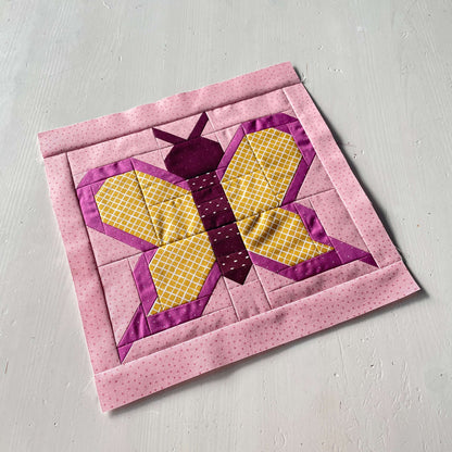 Schmetterling – PDF Quilt Block Anleitung
