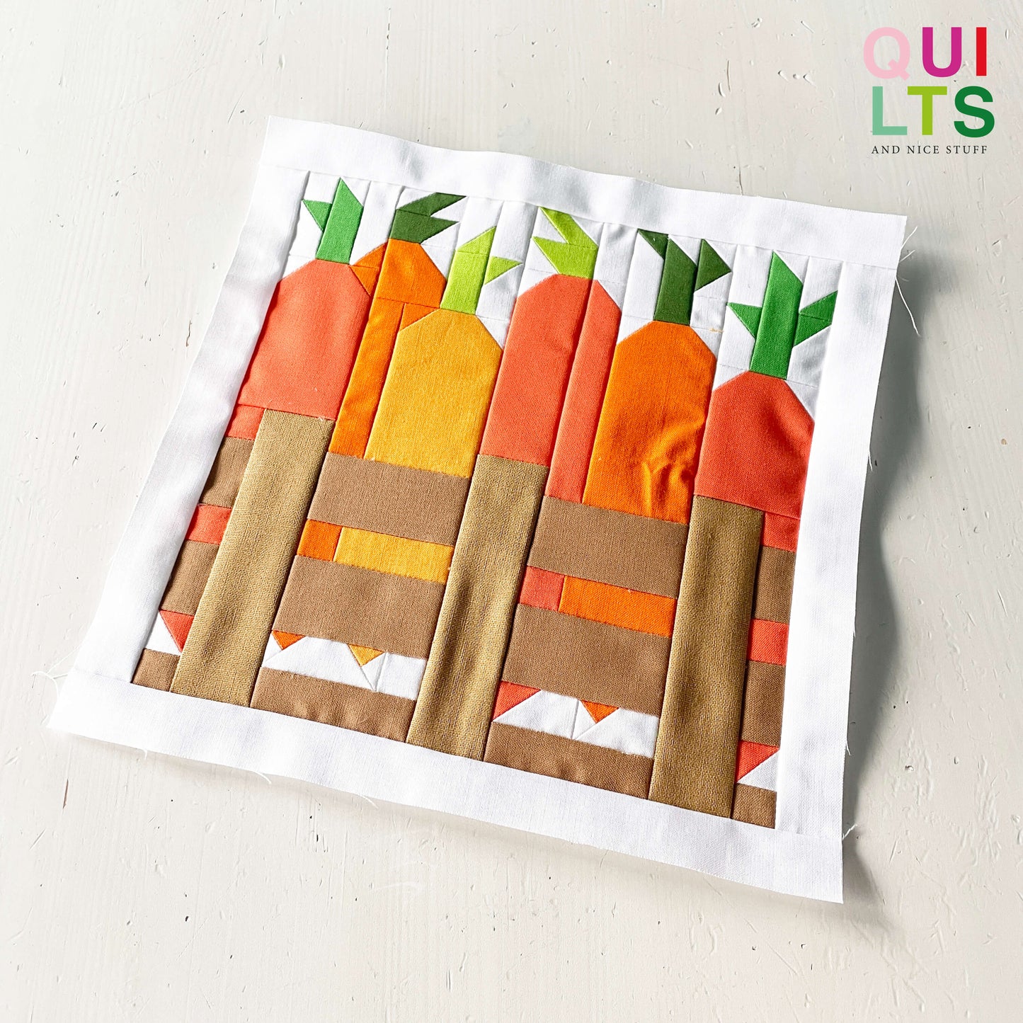 Karottenkiste – PDF Quilt Block Anleitung