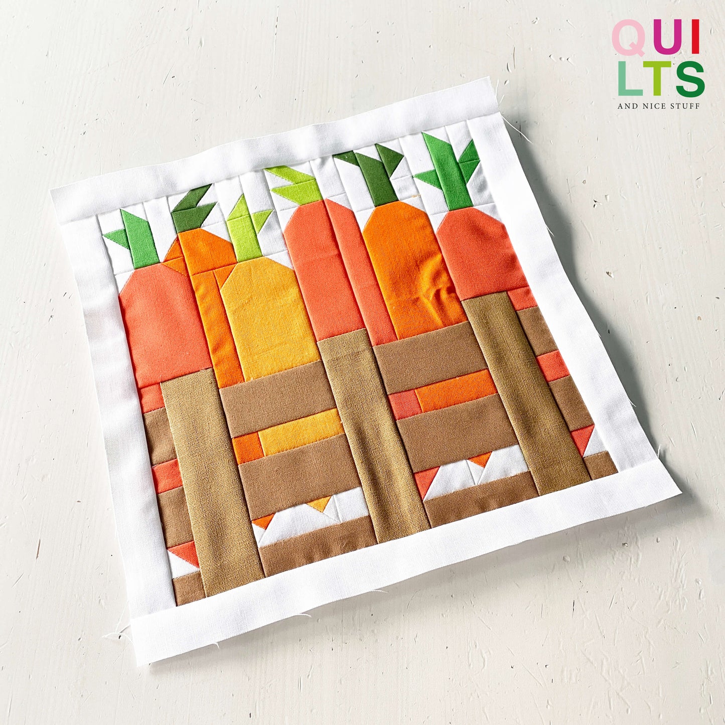 Karottenkiste – PDF Quilt Block Anleitung