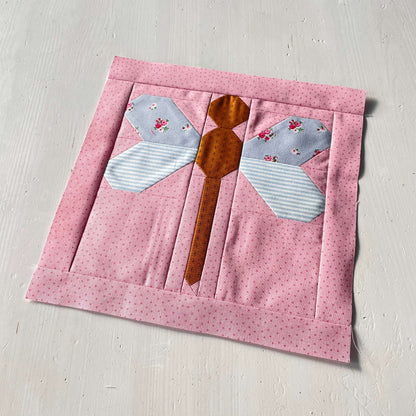 Libelle – PDF Quilt Block Anleitung