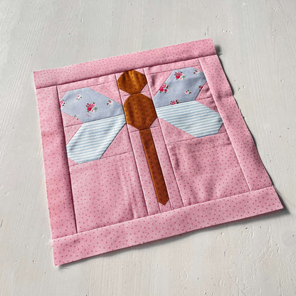 Libelle – PDF Quilt Block Anleitung
