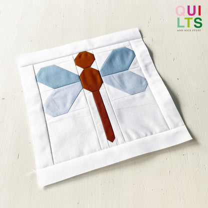 Libelle – PDF Quilt Block Anleitung