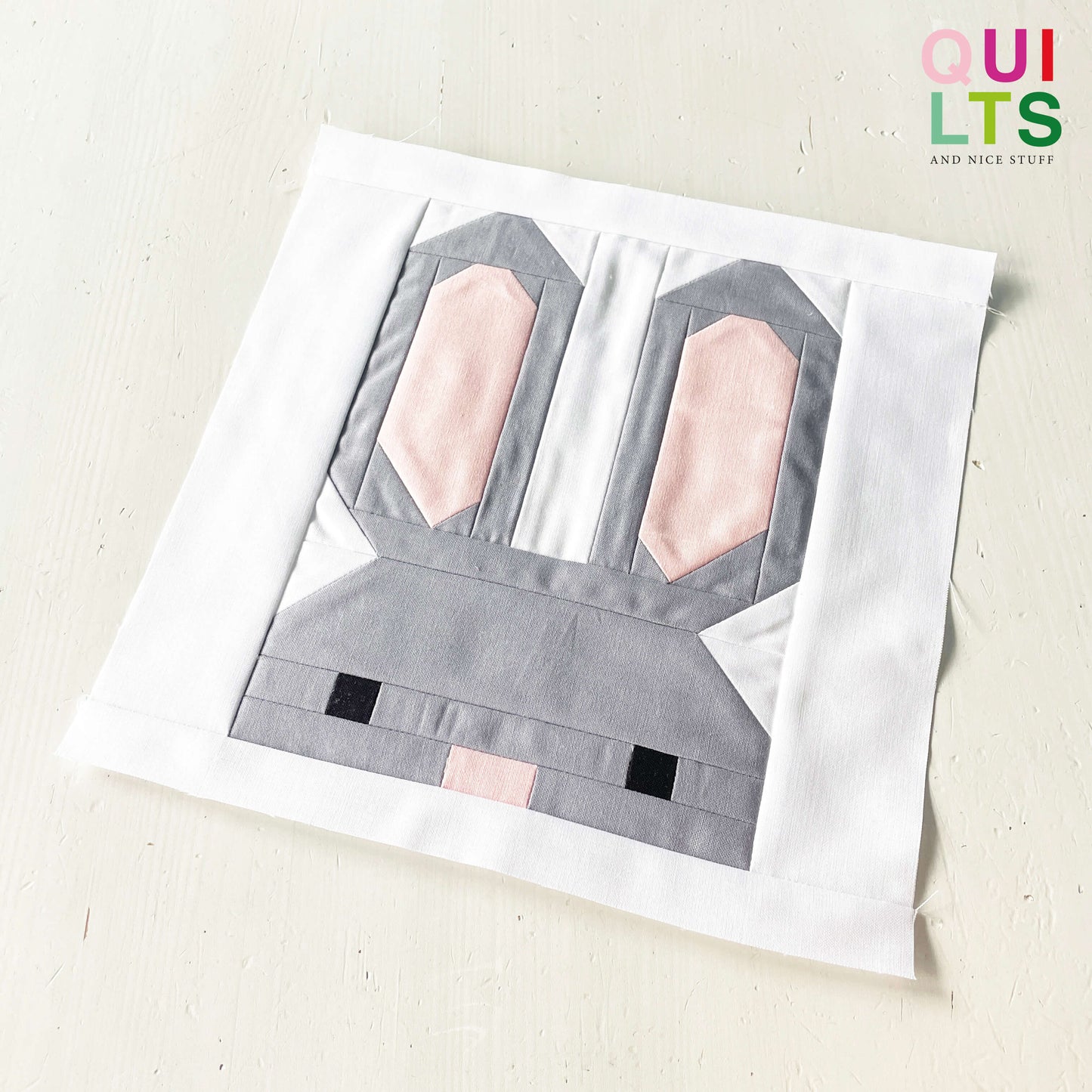 Hasenkopf – PDF Quilt Block Anleitung