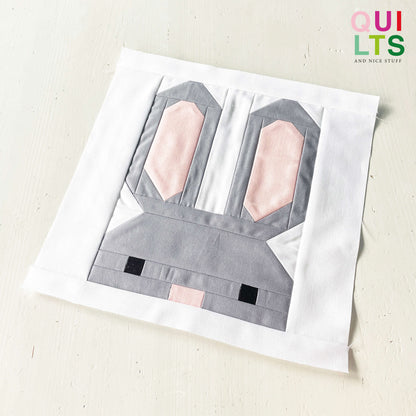 Hasenkopf – PDF Quilt Block Anleitung