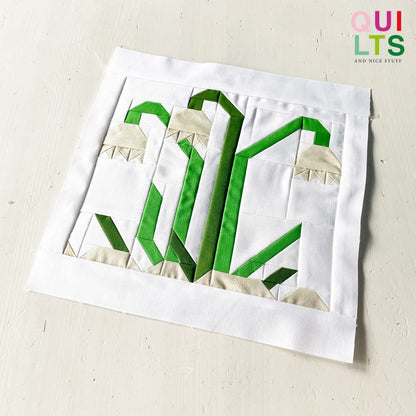 Schneeglöckchen – PDF Quilt Block Anleitung