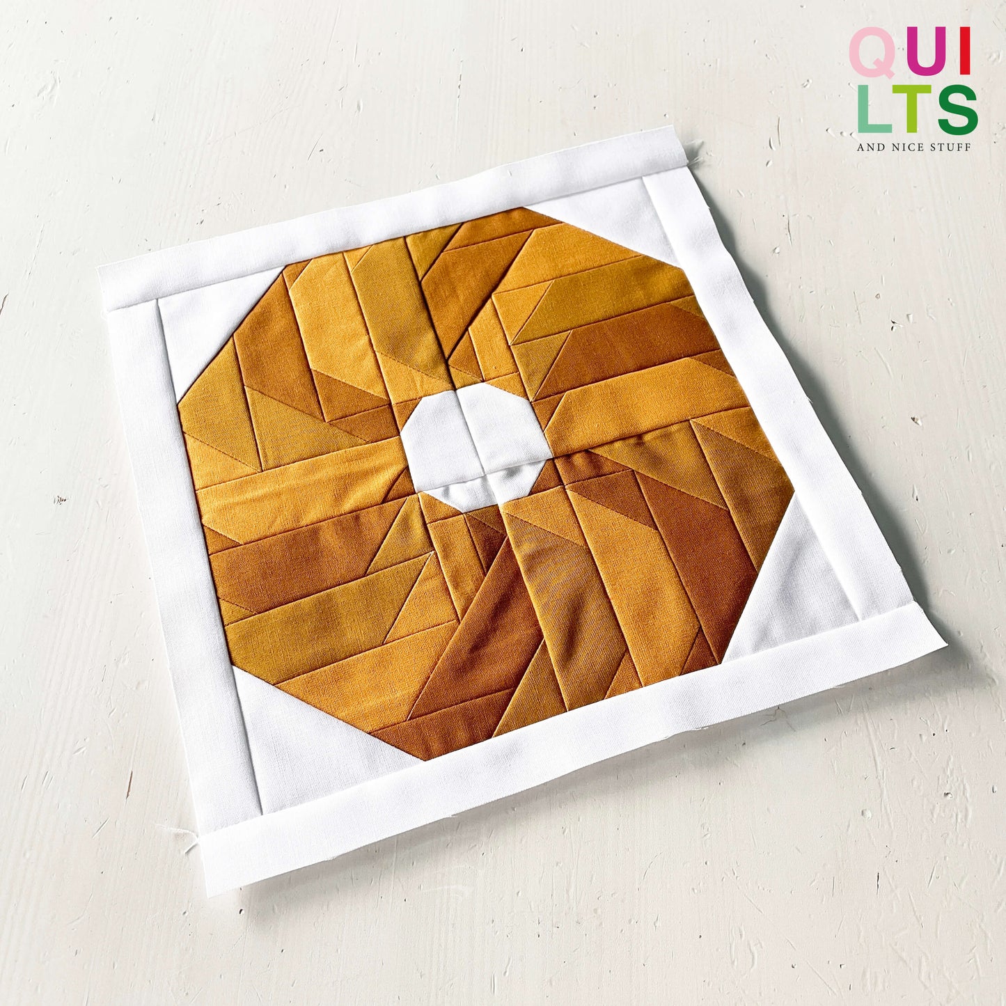 Hefekranz – PDF Quilt Block Anleitung