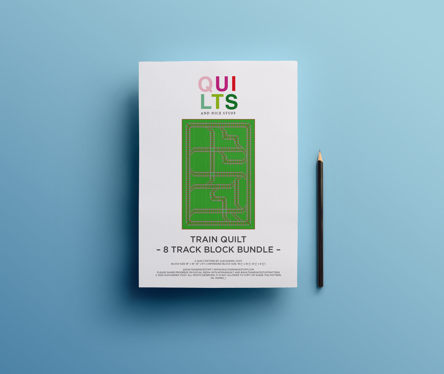 PDF Anleitungspaket – 8 Schienen Blöcke