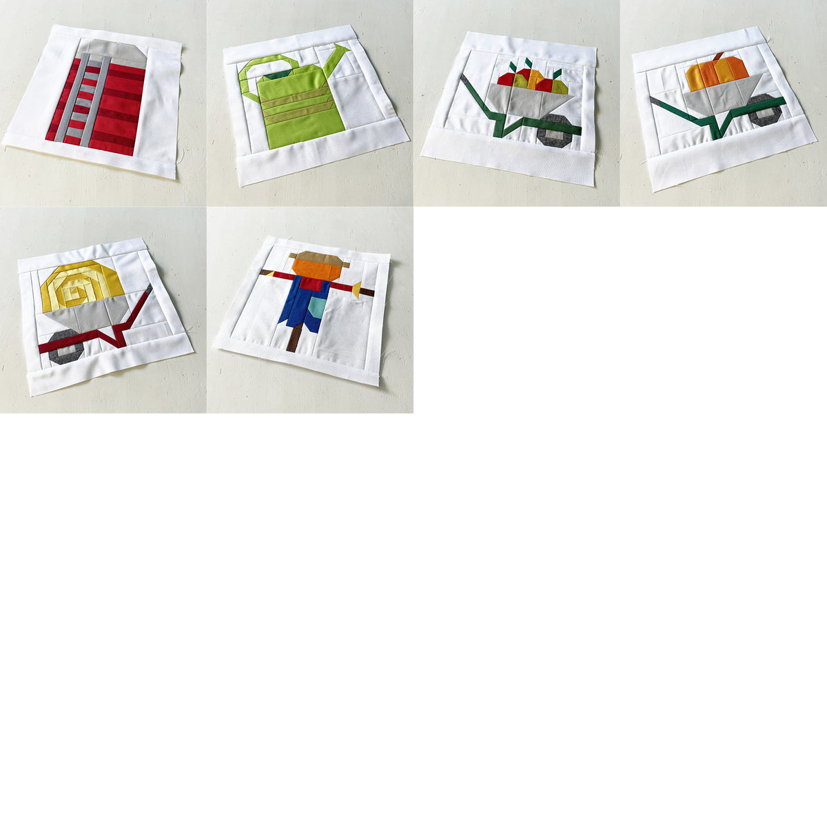 PDF Anleitungspaket – 37+1 Farmland Blöcke – Farmland Quilt
