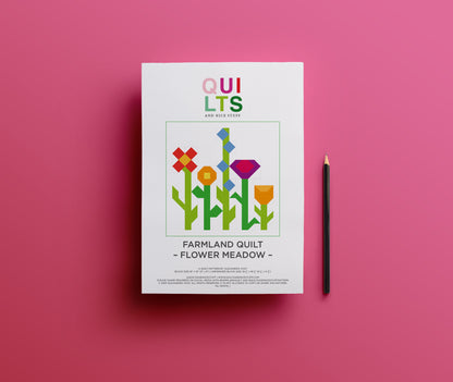 Blumenwiese – PDF Quilt Block Anleitung