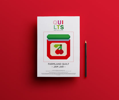 Marmeladenglas – PDF Quilt Block Anleitung