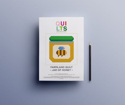 Honigglas – PDF Quilt Block Anleitung