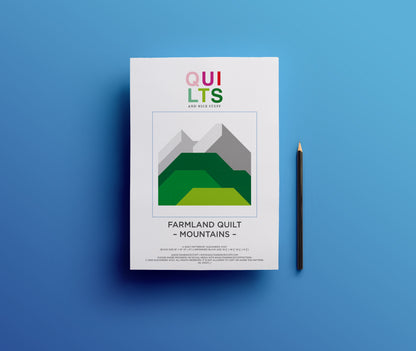 Berge – PDF Quilt Block Anleitung