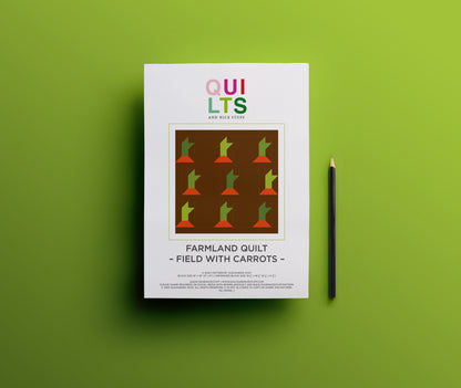 Karottenfeld – PDF Quilt Block Anleitung