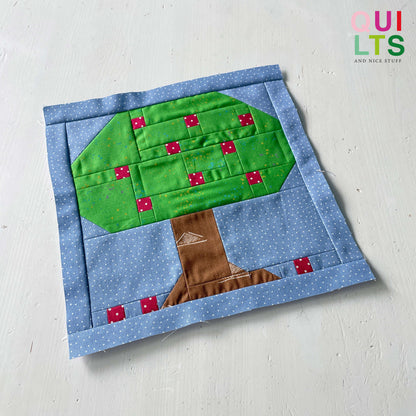 Apfelbaum – PDF Quilt Block Anleitung