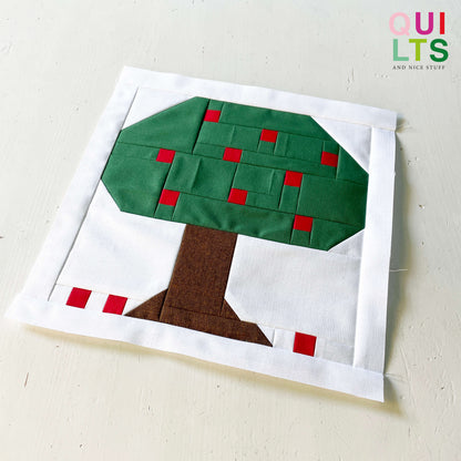 Apfelbaum – PDF Quilt Block Anleitung