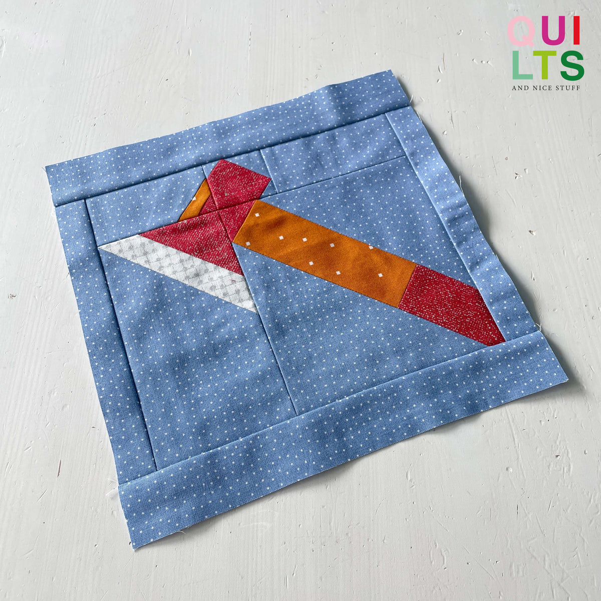 Axt – PDF Quilt Block Anleitung