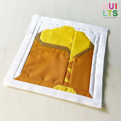 Getreidesack – PDF Quilt Block Anleitung
