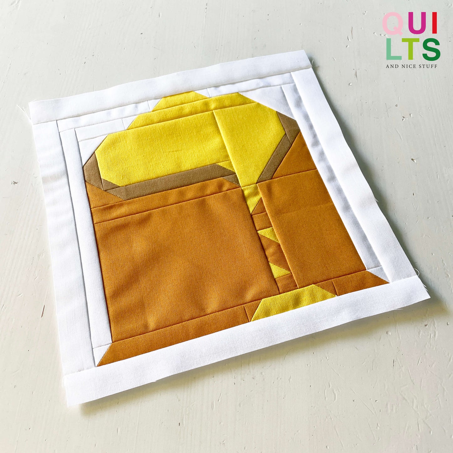 Getreidesack – PDF Quilt Block Anleitung