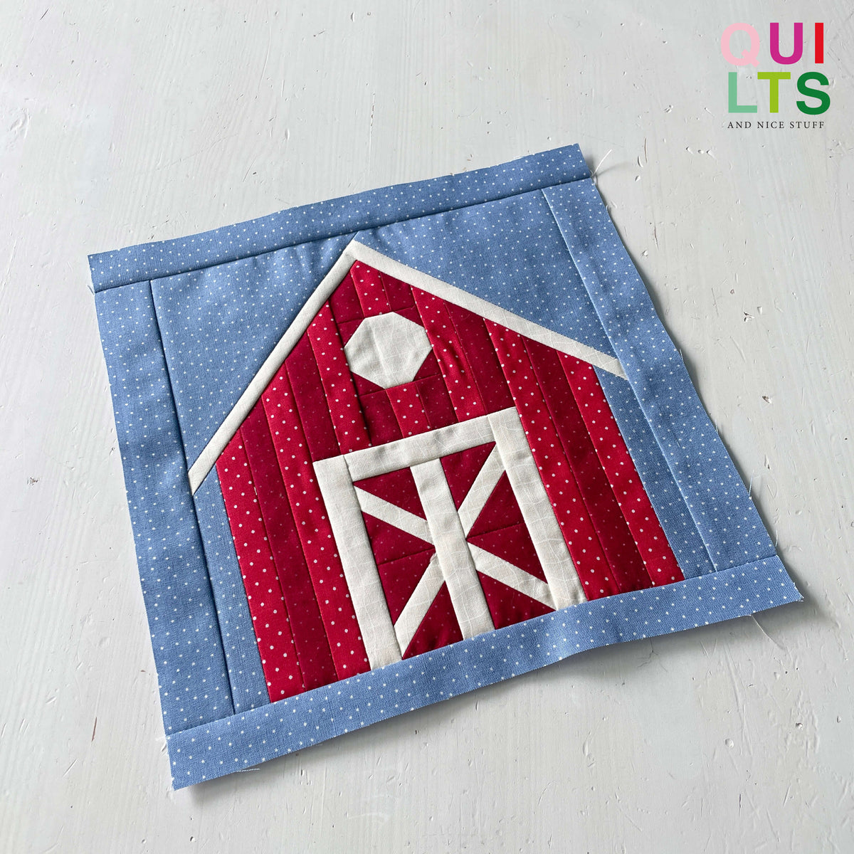 Scheune – PDF Quilt Block Anleitung