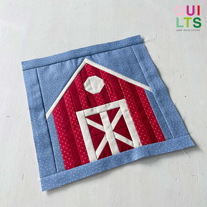 Scheune – PDF Quilt Block Anleitung