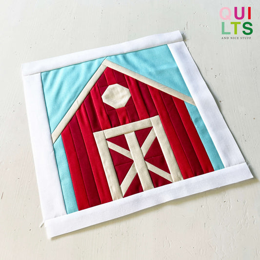 Barn – PDF Quilt Block Pattern