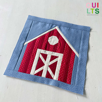 Scheune – PDF Quilt Block Anleitung
