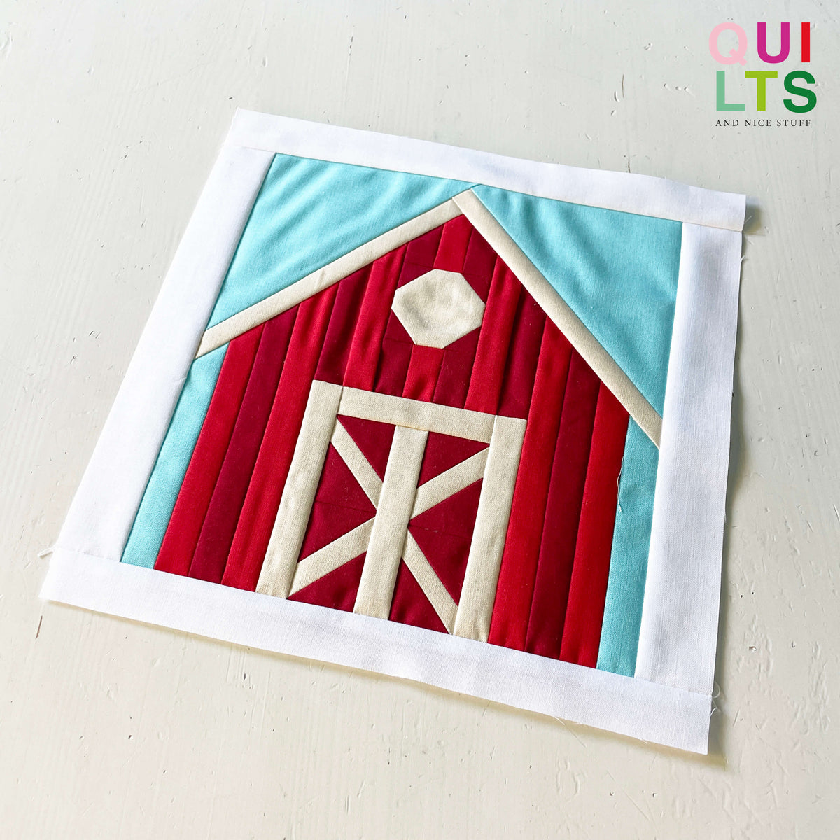Scheune – PDF Quilt Block Anleitung
