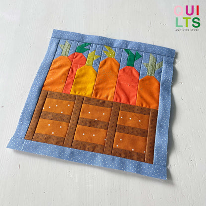 Karottenkiste – PDF Quilt Block Anleitung