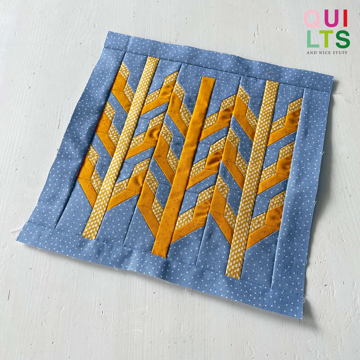 Getreidefeld – PDF Quilt Block Anleitung