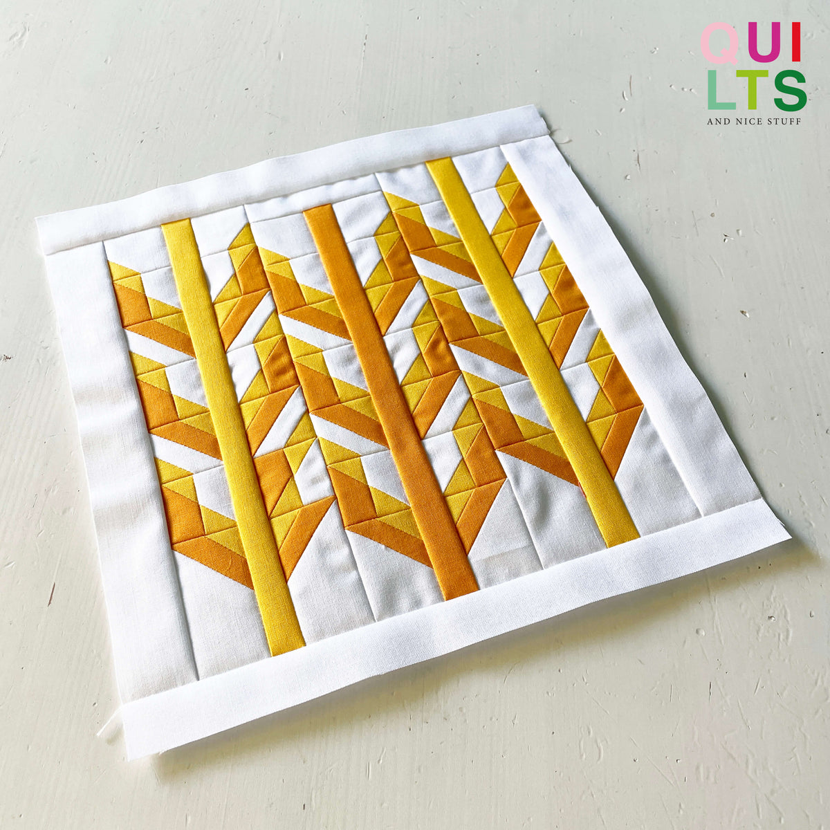 Getreidefeld – PDF Quilt Block Anleitung