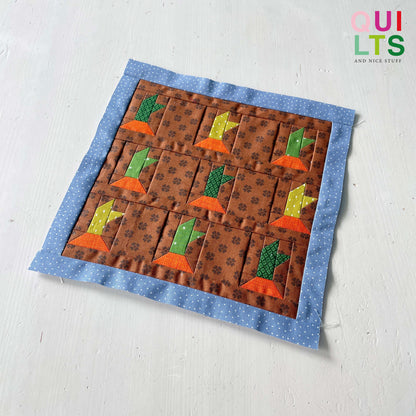 Karottenfeld – PDF Quilt Block Anleitung