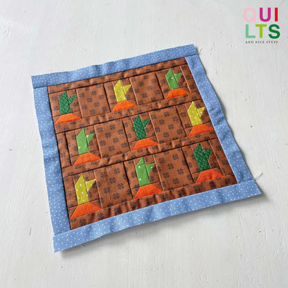 Karottenfeld – PDF Quilt Block Anleitung