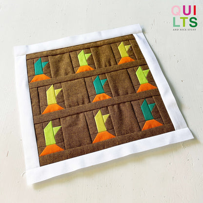 Karottenfeld – PDF Quilt Block Anleitung