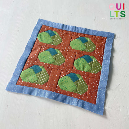 Salatfeld – PDF Quilt Block Anleitung