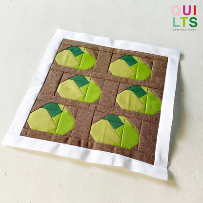 Salatfeld – PDF Quilt Block Anleitung