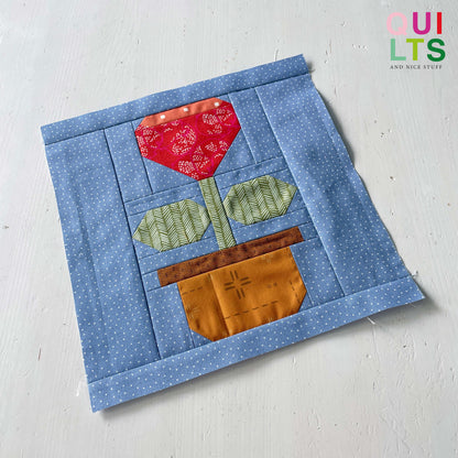 Blume 1 – PDF Quilt Block Anleitung