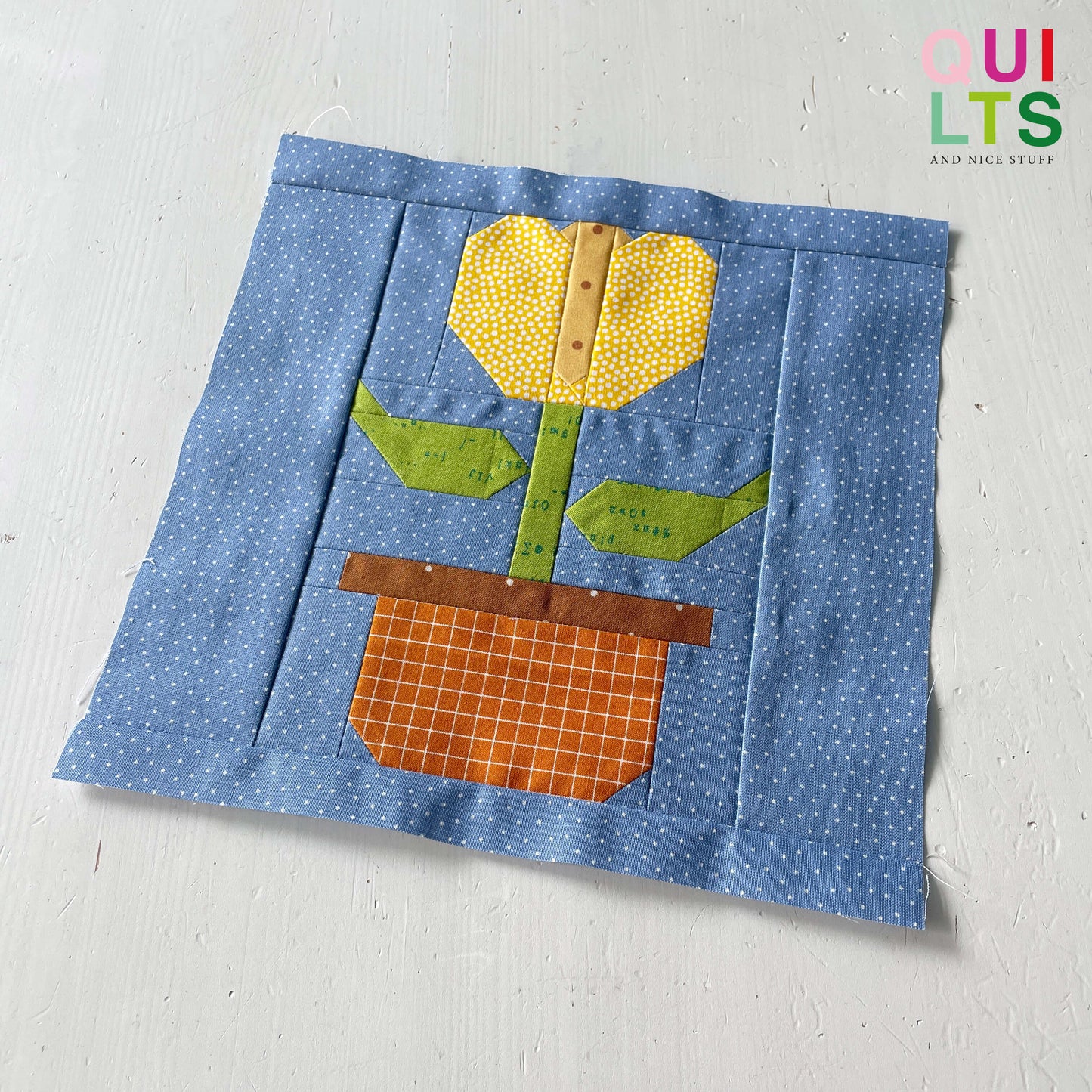 Blume 2 – PDF Quilt Block Anleitung