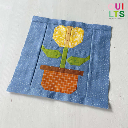 Blume 2 – PDF Quilt Block Anleitung