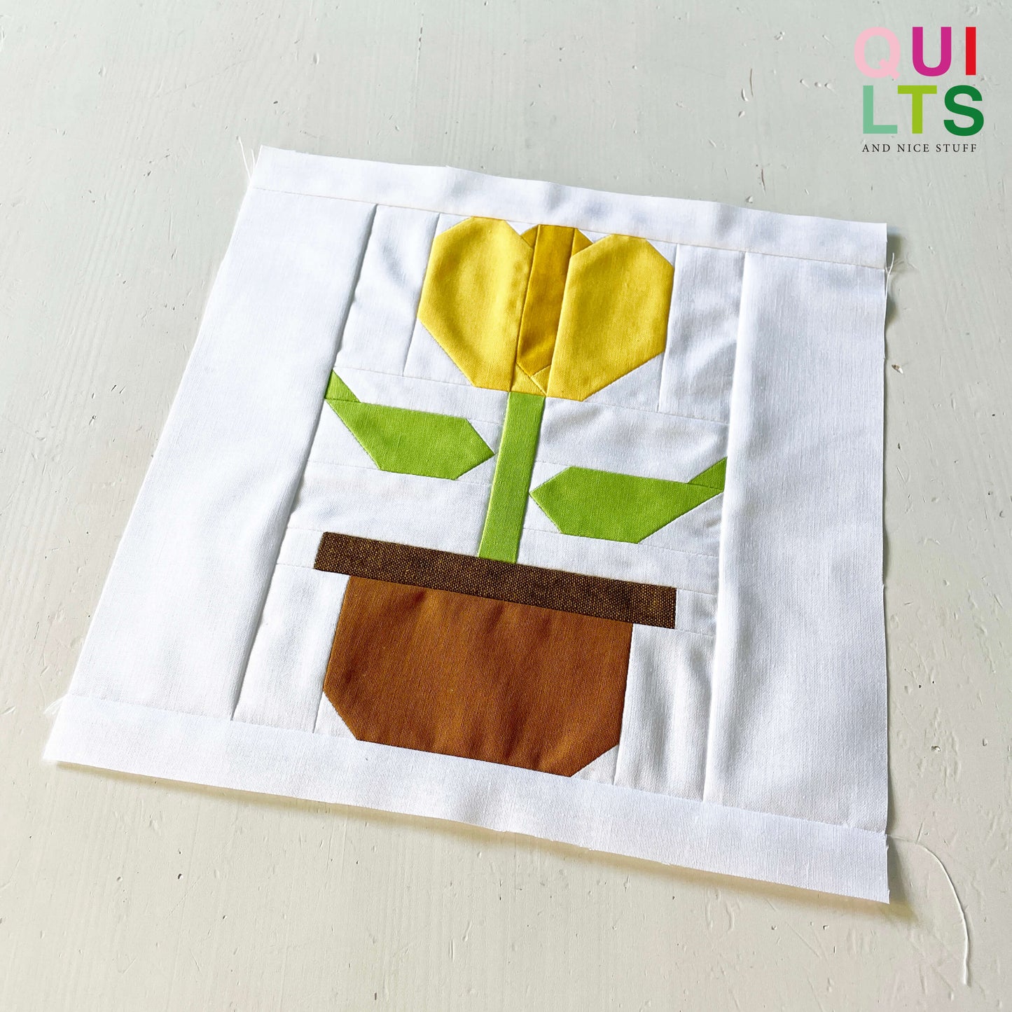 Blume 2 – PDF Quilt Block Anleitung