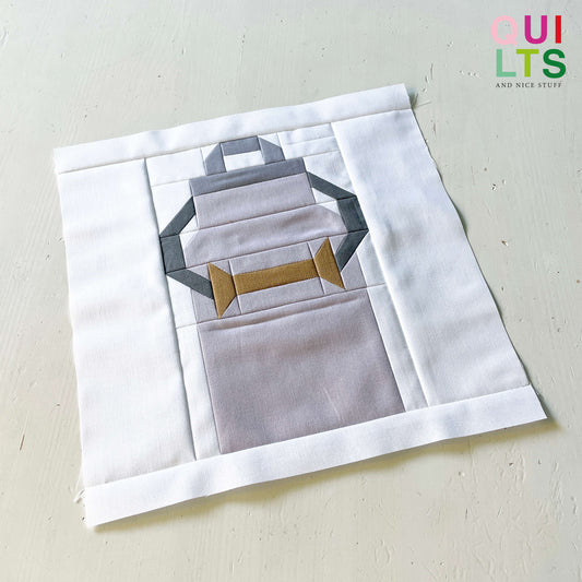 Milk Jug – PDF Quilt Block Pattern