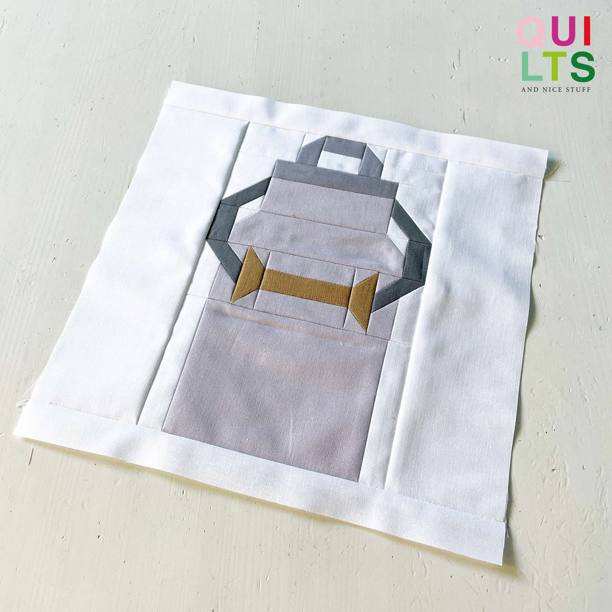 Milchkanne – PDF Quilt Block Anleitung