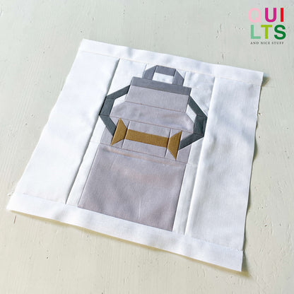 Milchkanne – PDF Quilt Block Anleitung