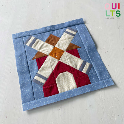 Mühle – PDF Quilt Block Anleitung