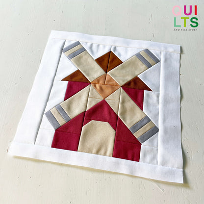 Mühle – PDF Quilt Block Anleitung