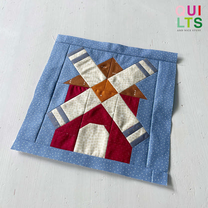 Mühle – PDF Quilt Block Anleitung