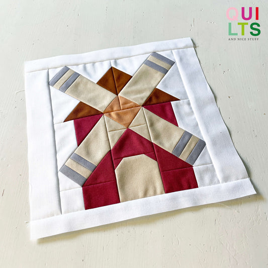 Mill – PDF Quilt Block Pattern