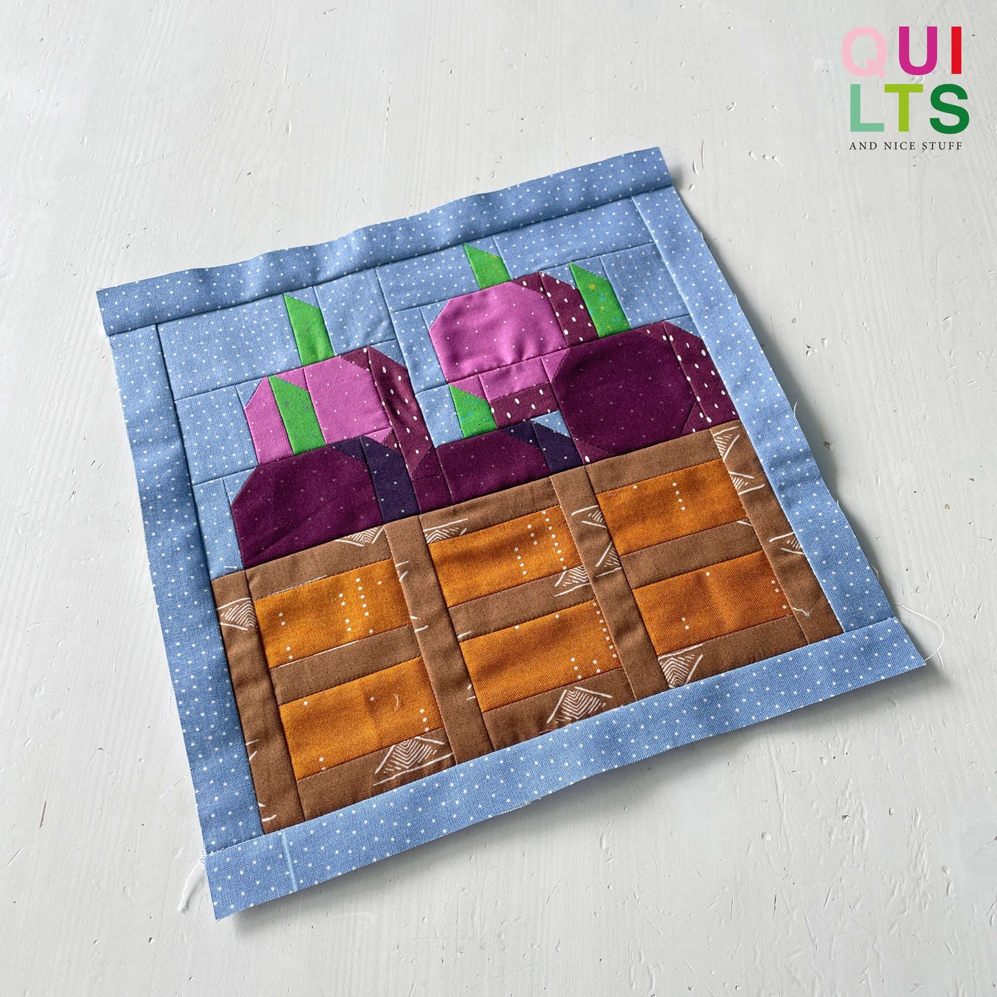 Zwiebelkiste – PDF Quilt Block Anleitung