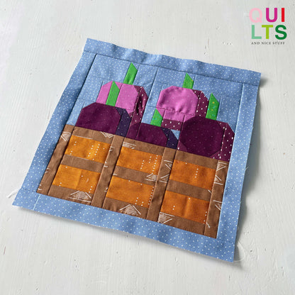 Zwiebelkiste – PDF Quilt Block Anleitung