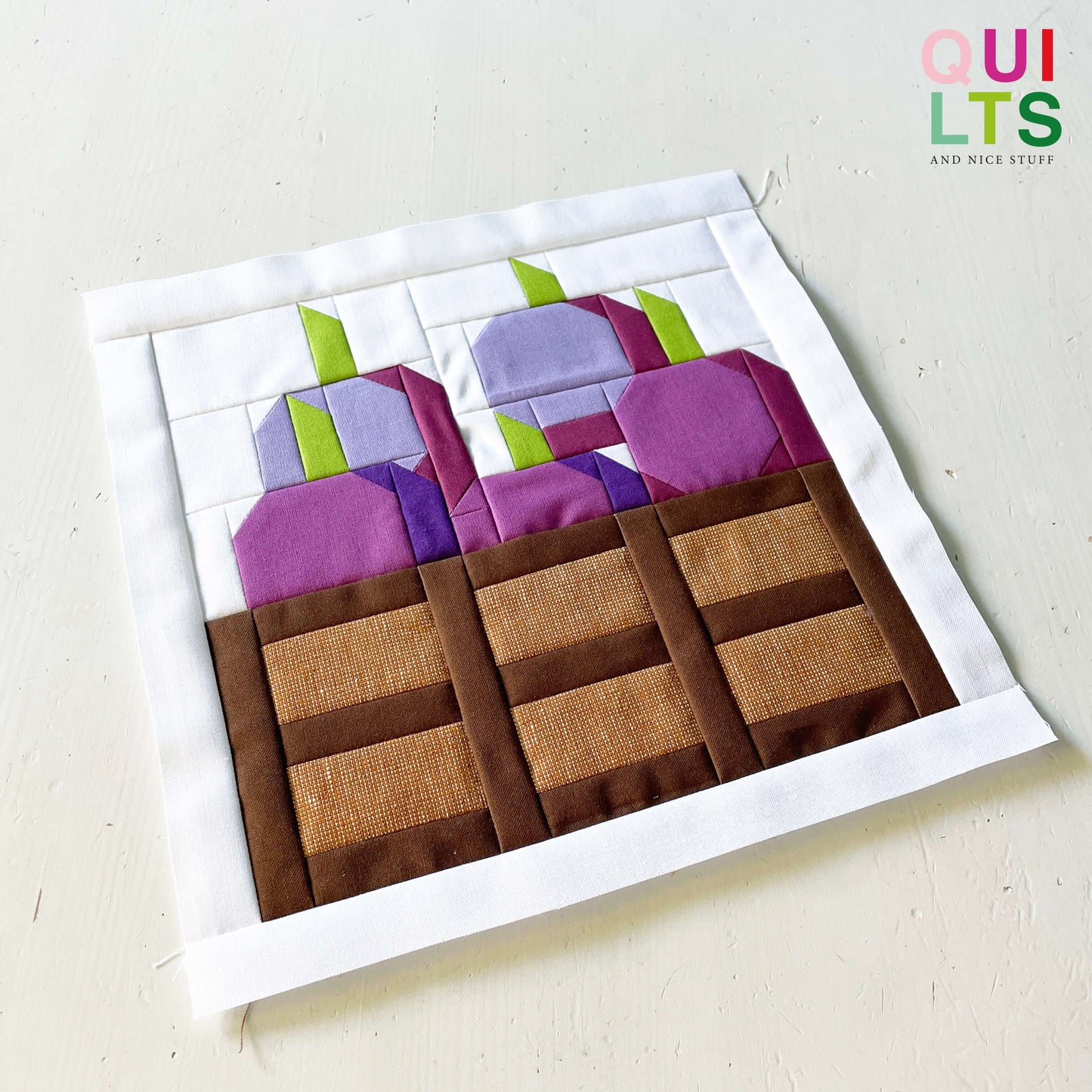 Zwiebelkiste – PDF Quilt Block Anleitung